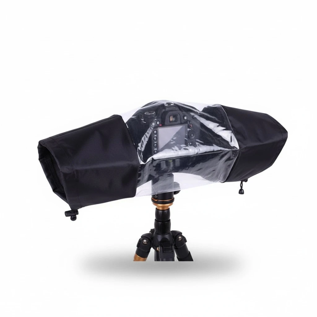 1PC Camera Rain Cover SLR Camera Rain Shield Middle Long-focus Camera Rain Cover Lens Protector