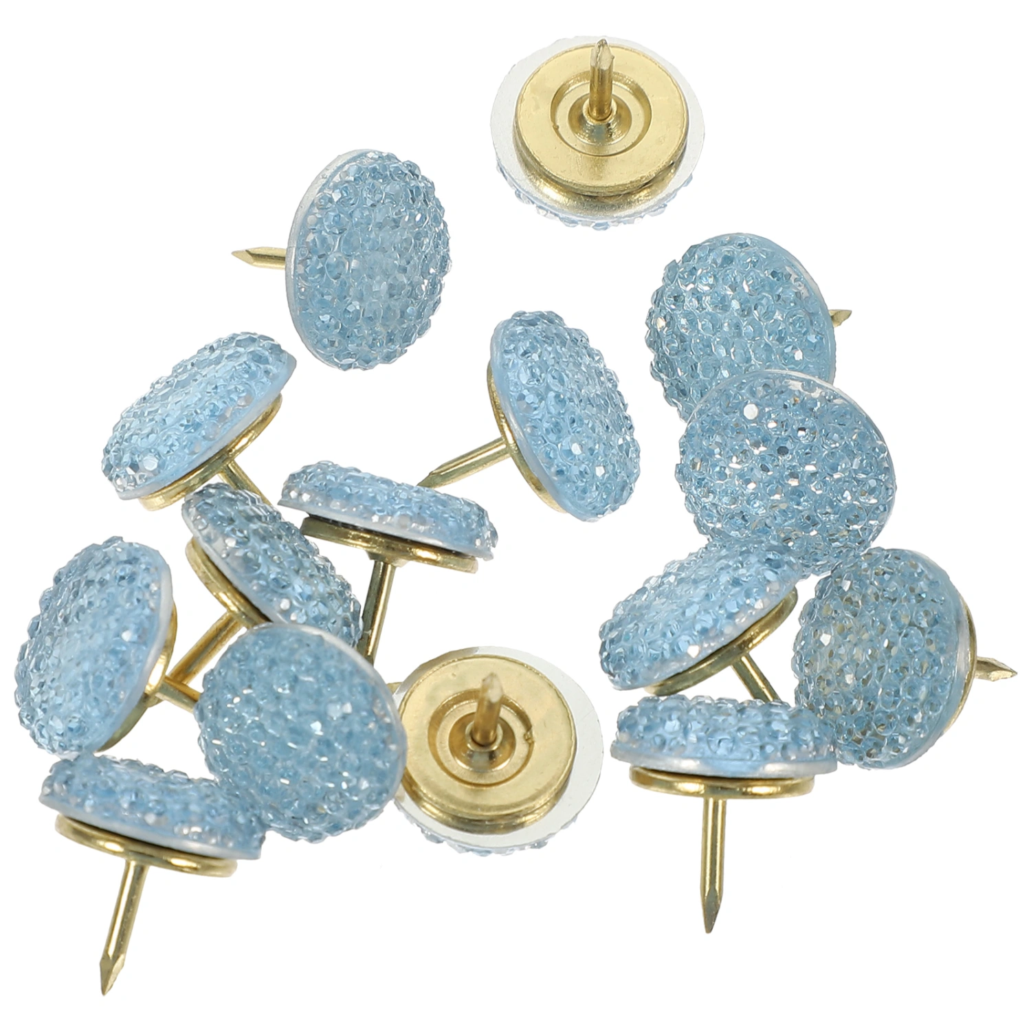 15pcs Exquisite Thumb Tacks Multi-functional Candy-like Pushpin Office Small Thumb Tacks