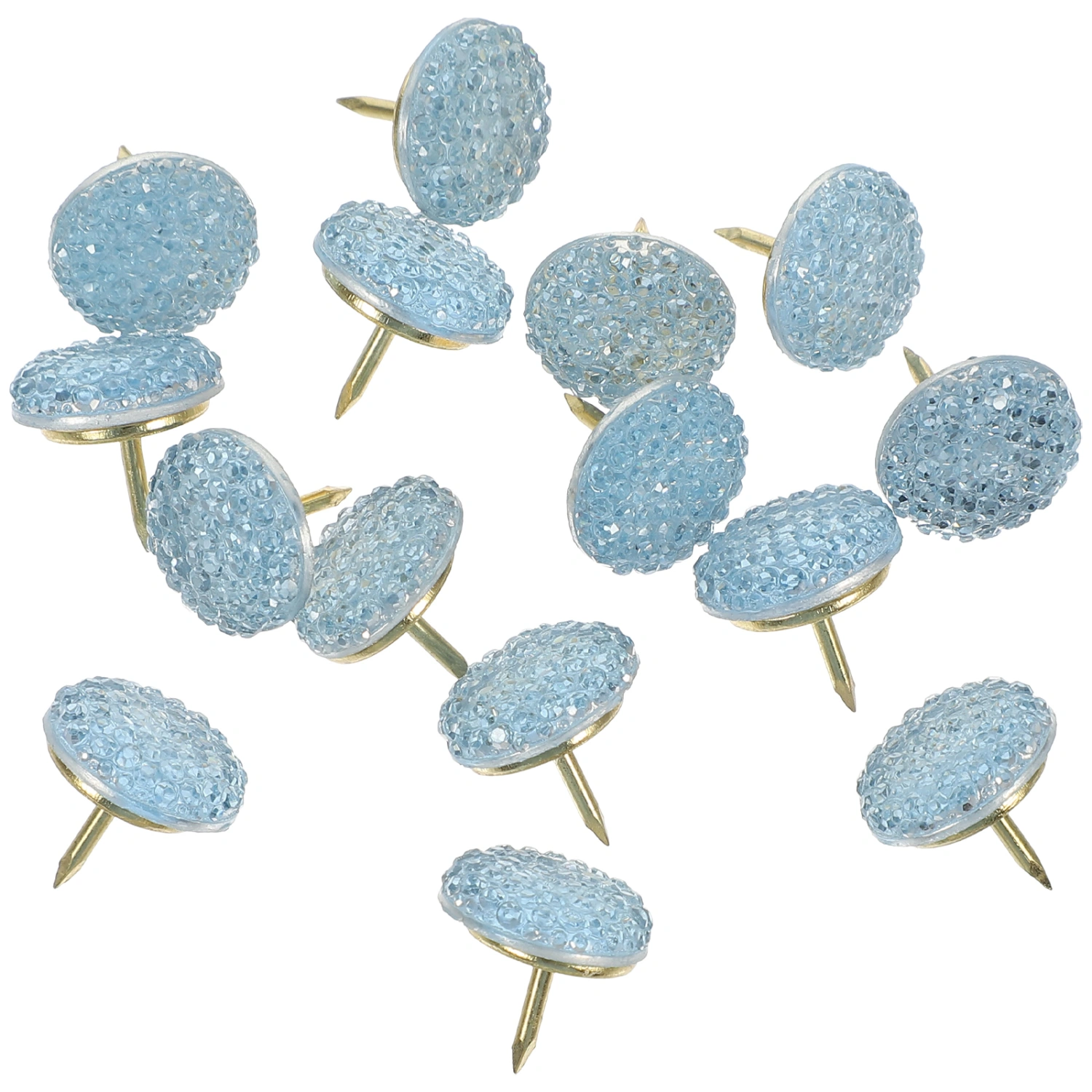 15pcs Exquisite Thumb Tacks Multi-functional Candy-like Pushpin Office Small Thumb Tacks