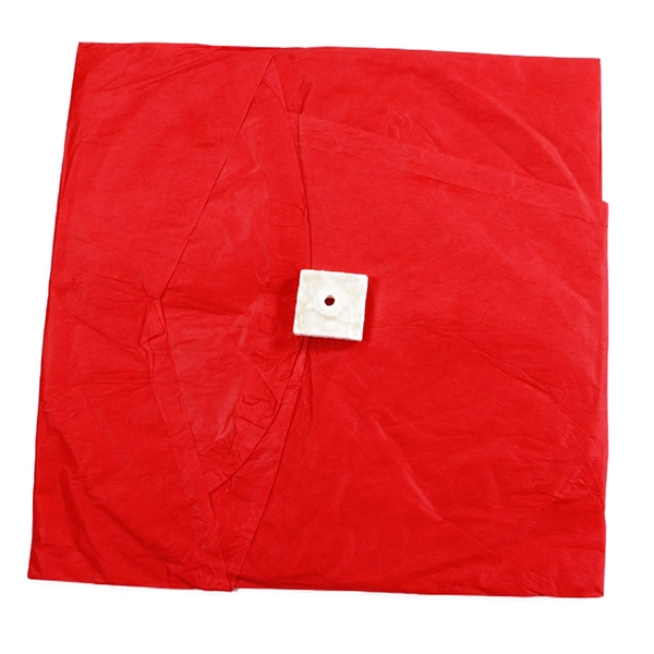 Heart Shaped Sky Lantern Chinese Kongming Lantern Wishing Lamps (Red)
