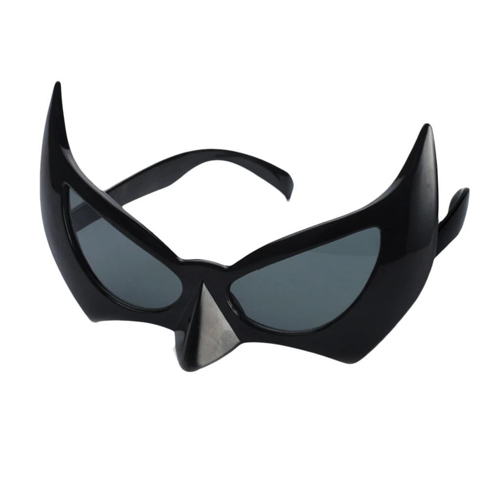 Creative Bat Wings Glasses Halloween Festival Party Decorations Cosplay Photo Props (Black)