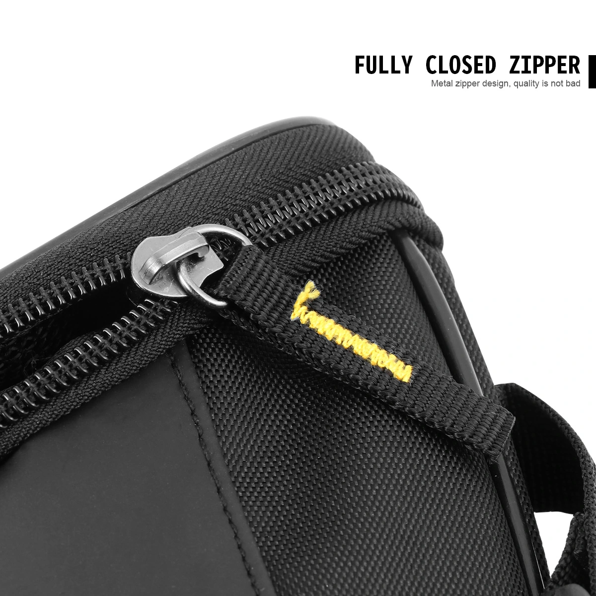 1 Pc Bike Back Seat Rear Bag Cycling Storage Bag Bike Storage Pouch Riding Equipment Accessories for Outdoor (Black)