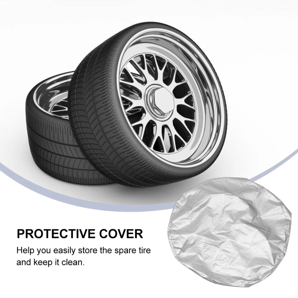 Car Wheel Cover Tire Protective Cover Weatherproof Tire Protectors for Car Wheel