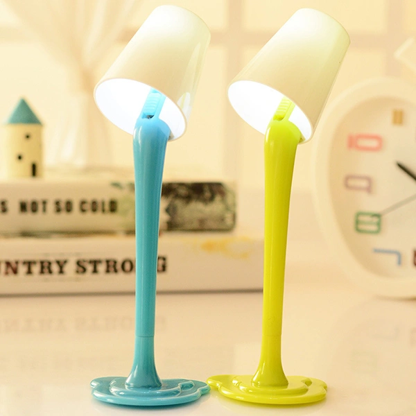 4pcs Creative Desk Lamp Ballpoint Pen 0.5mm (Random Color)