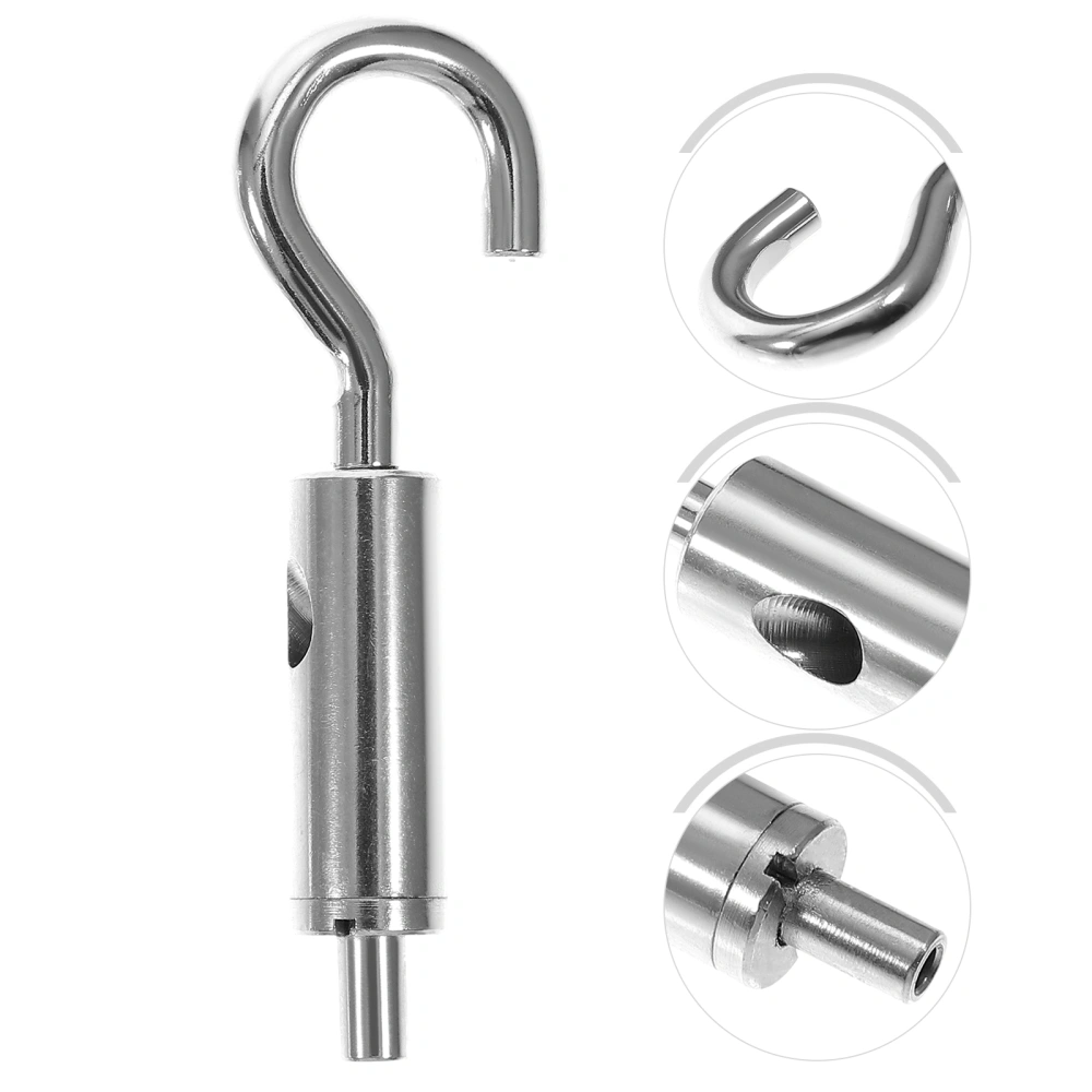 5pcs Professional Hook and Eye Turnbuckle Cable Guide Hook Wire Rope Accessories