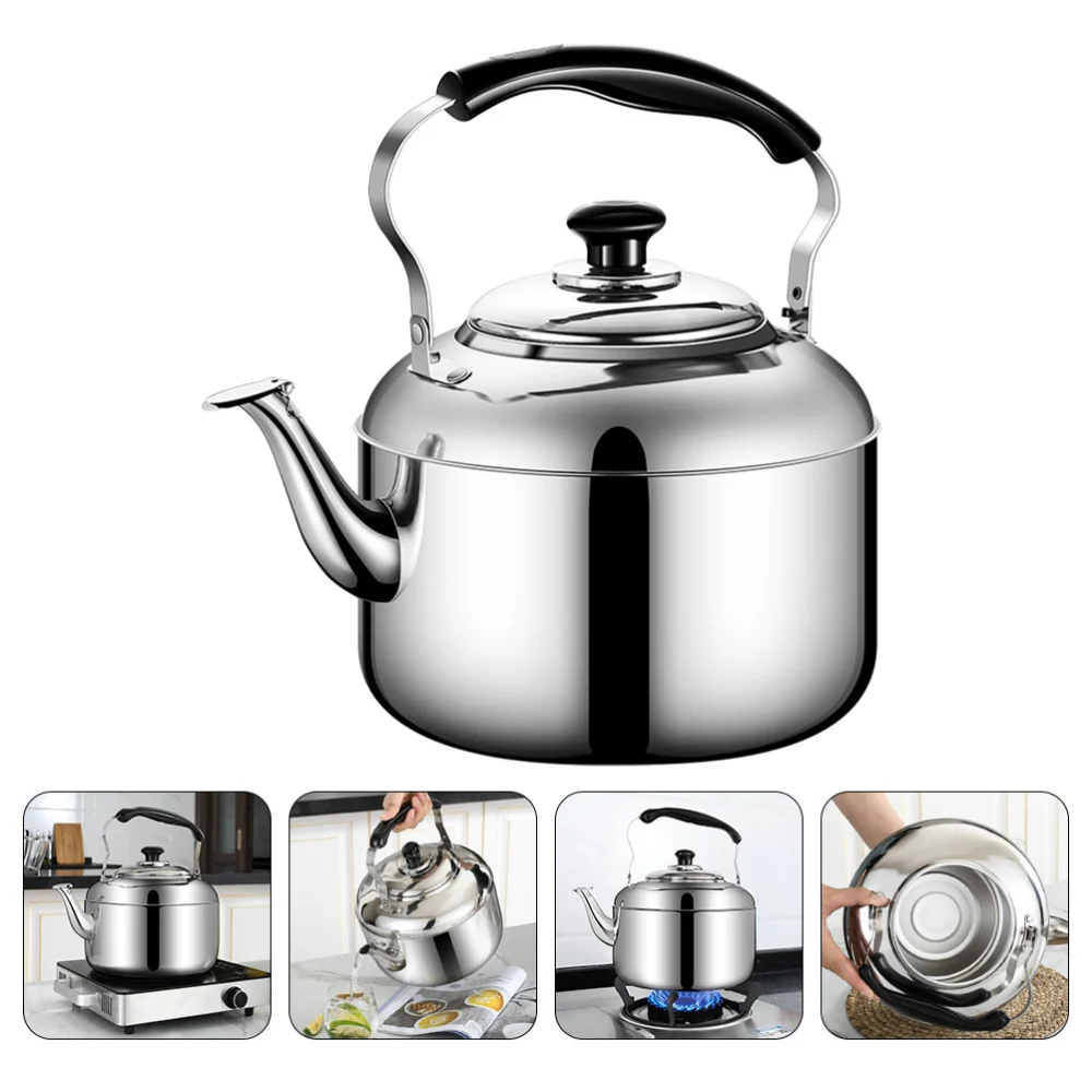 Electric Kettle Gas Whistling Kettle Large Capacity Kettle Stainless Steel Kettle For Home