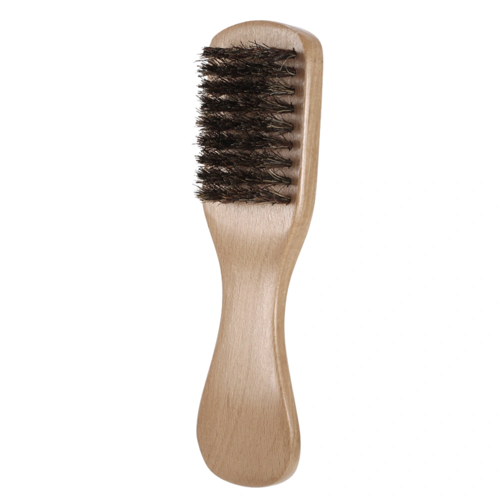 Wooden Handle Beard Brush Practical Beard Cleaning Brush Useful Beard Care Accessory for Men Male