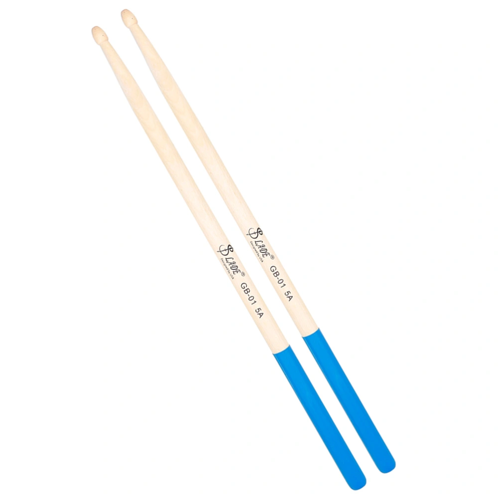 1 Pair 5A Drum Sticks Professional Maple Wood Drumsticks Non-Slip Drum Sticks