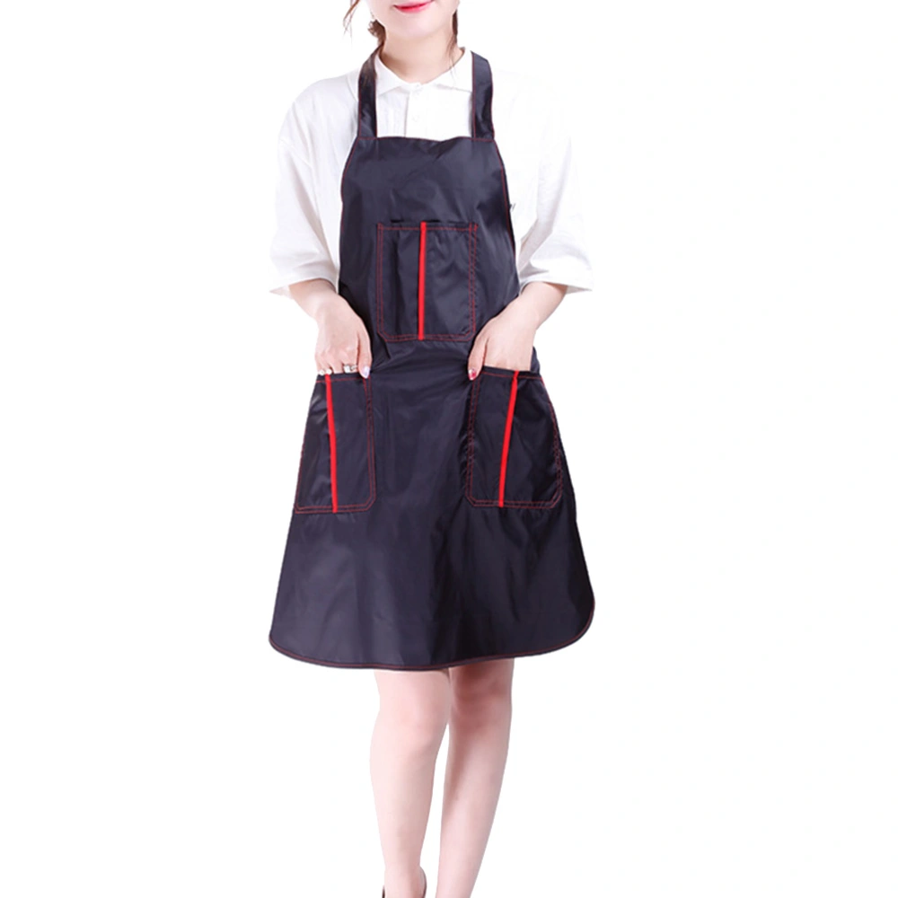 1PC Adjustable Work Apron Professional Large Pocket Salon Hairstylist Hairdresser Cape