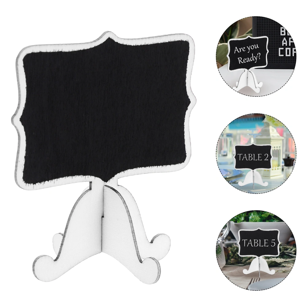 20pcs Wedding Desktop Message Board Small Single-sided Blackboard Decoration