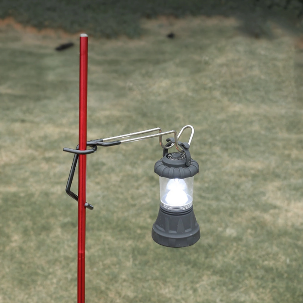 Outdoor Camping Equipment Tent Lamp Hanger Camping Light Hook Holder Bracket