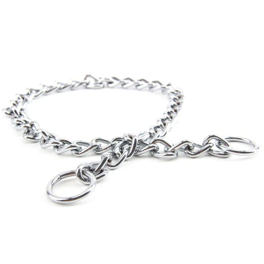 Extra Heavy Chain Dog Training Choke Pet Dog Collar with Link 1.6mm * 30cm