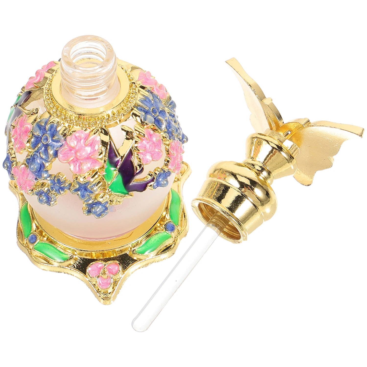 Decorative Perfume Bottle Empty Perfume Bottle Glass Scent Essential Oil Bottle