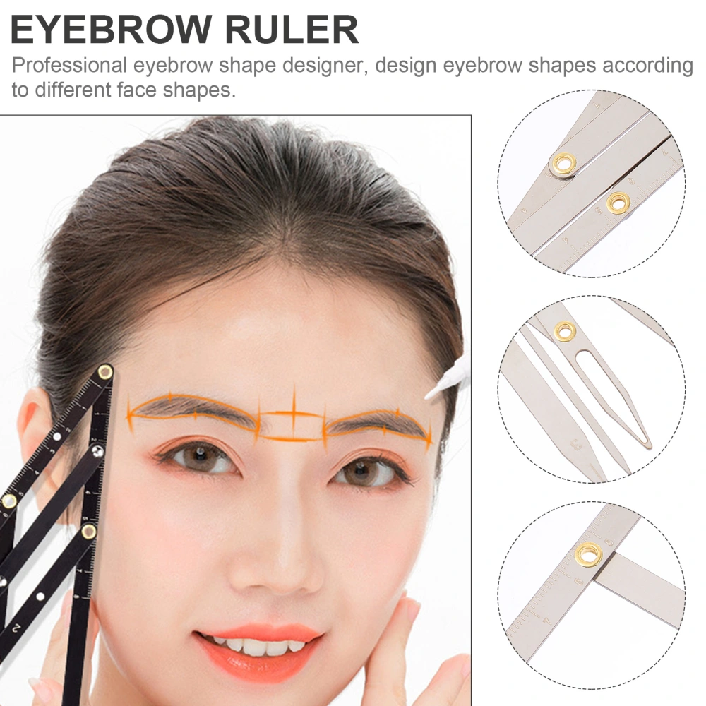 Eyebrow Measuring Ruler Eyebrow Tattooing Position Ruler Eyebrow Stencil