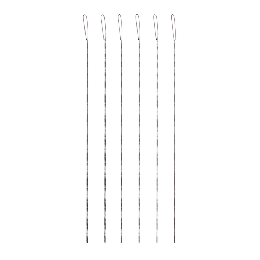 6Pcs Beading Needles DIY Yarn Knitting Needles Sewing Needles Beading Tools Handmade Craft Accessories