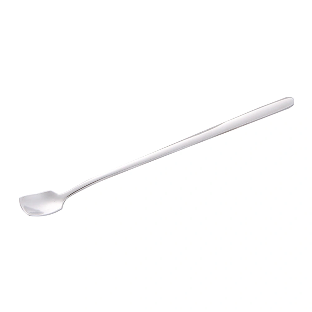 Stainless Steel Stirrer Cocktail Coffee Swizzle Martini Beverages Fruit Juice Milk Stick Stir Rod 17x1.5cm (Silver)