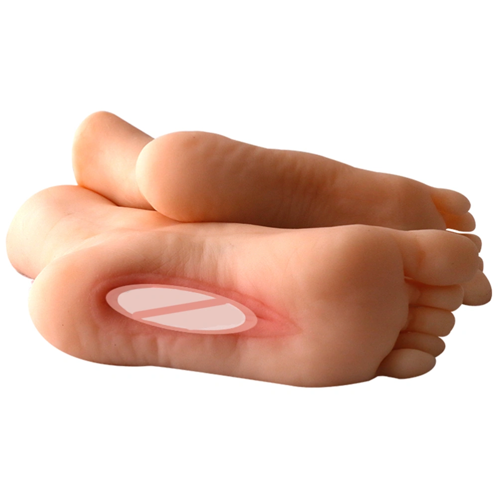 1 Pc Male Masturbator Realistic Foot Pocket Pussy Male Toys Realistic Vagina Adult Sex Doll Toys Stroker for Men(Left Foot)