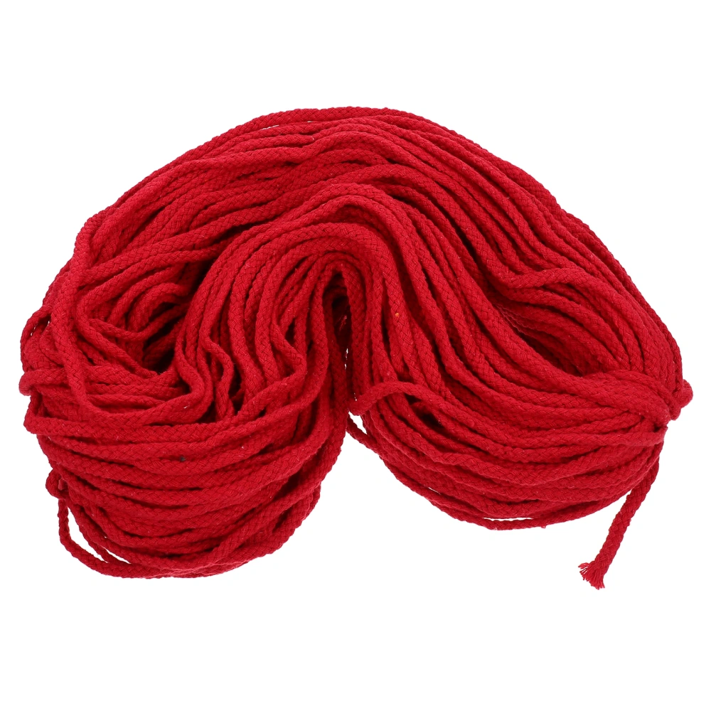 1 roll of Hand Woven Rope DIY Clothesline Tapestries Rope Woven Bag Thread