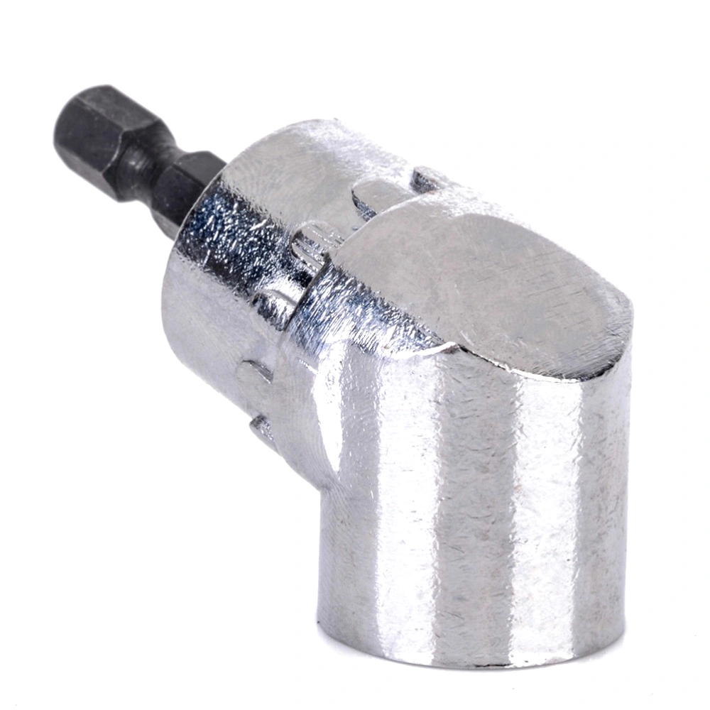 1/4in Hexagon Drill Bit 105 Degrees Stainless Steel Angle Driver Screwdriver for Wrench Home Garden Tools