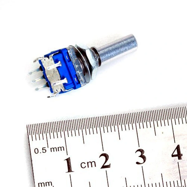 10pcs 12mm Switch Rotary Encoder With Key Switch