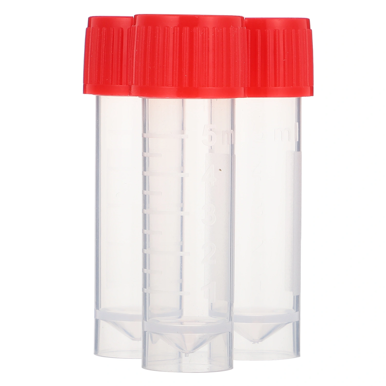 20Pcs Disposable Testing Tubes Blood Testing Tubes Centrifuge Tubes Hospital Sampling Tubes