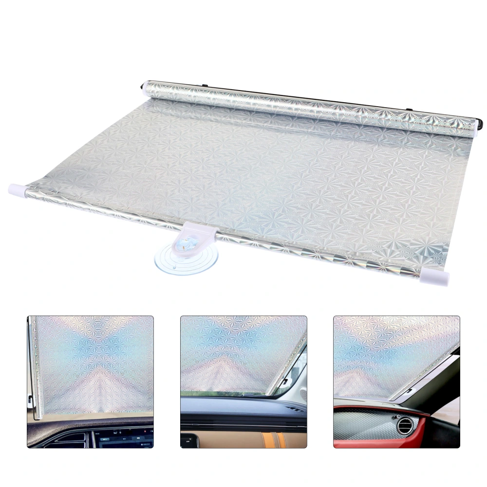 2Pcs Car Window Sun Shade Cover Automatic Car Window Curtain Sun Visor Net