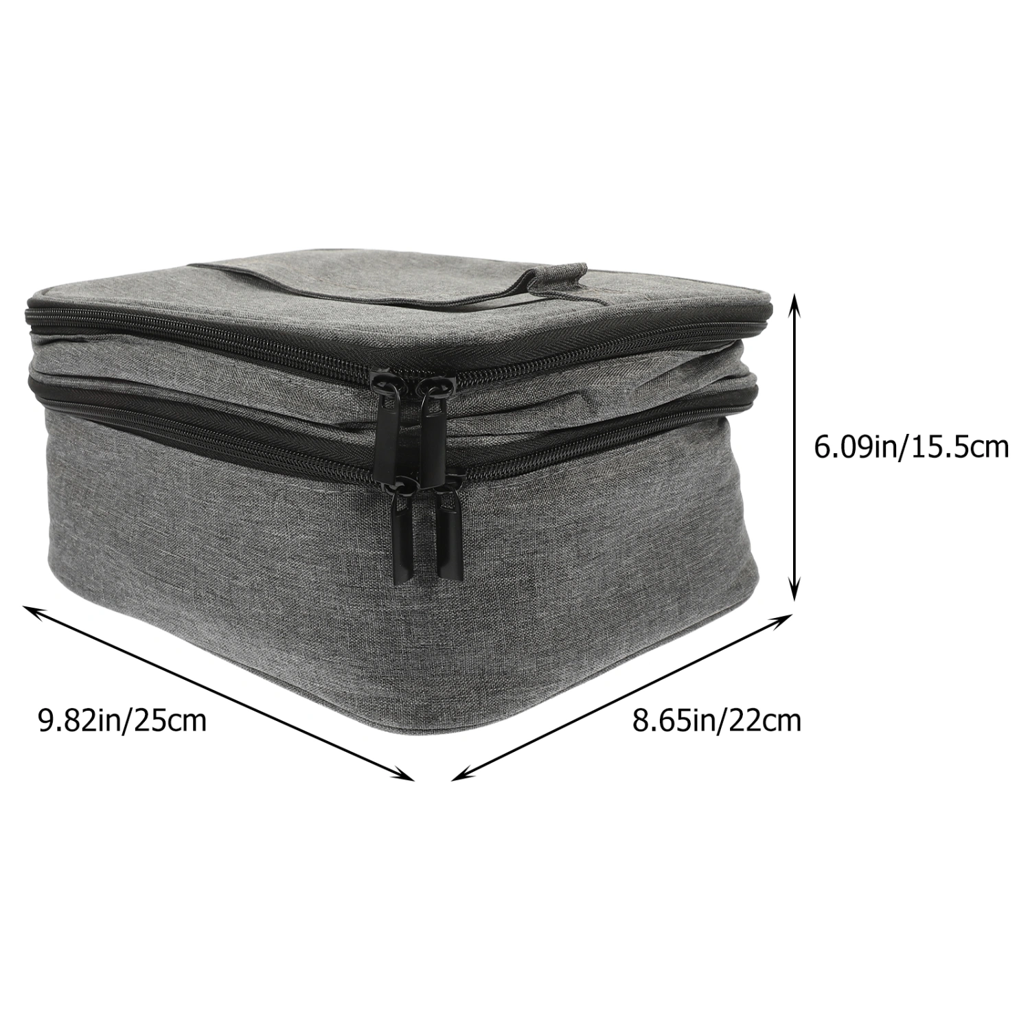 Nail Polish Organizer Portable Nail Polish Case Double Layer Nail Polish Bag Travel Nail Bag