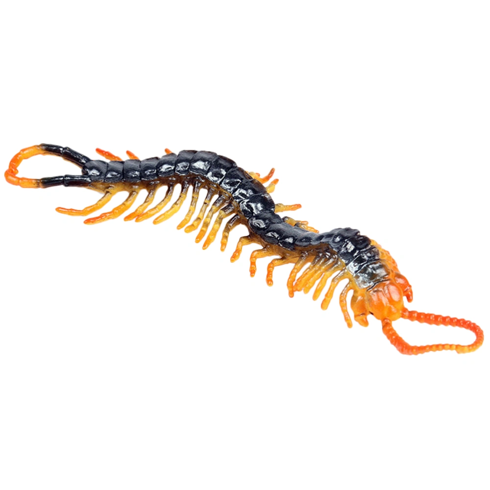 1PC Simulated Centipede Toys False Static Wildlife Model Decor Lifelike Centipedes Model Toy Funny Plastic Centipede Toys for Kids Child Playing