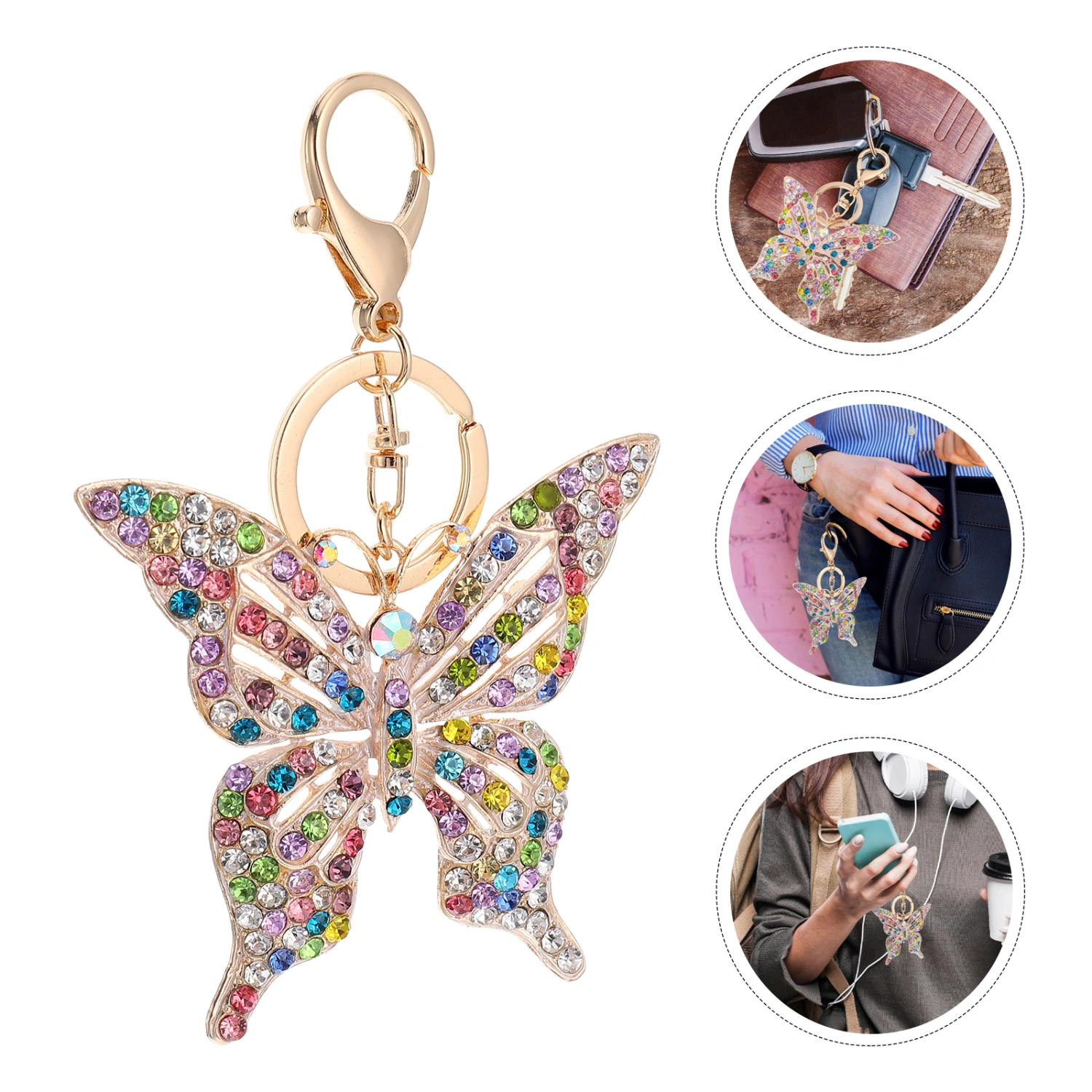 1pc Key Chains Key Chain Pendants Alloy Key Chain Pendant