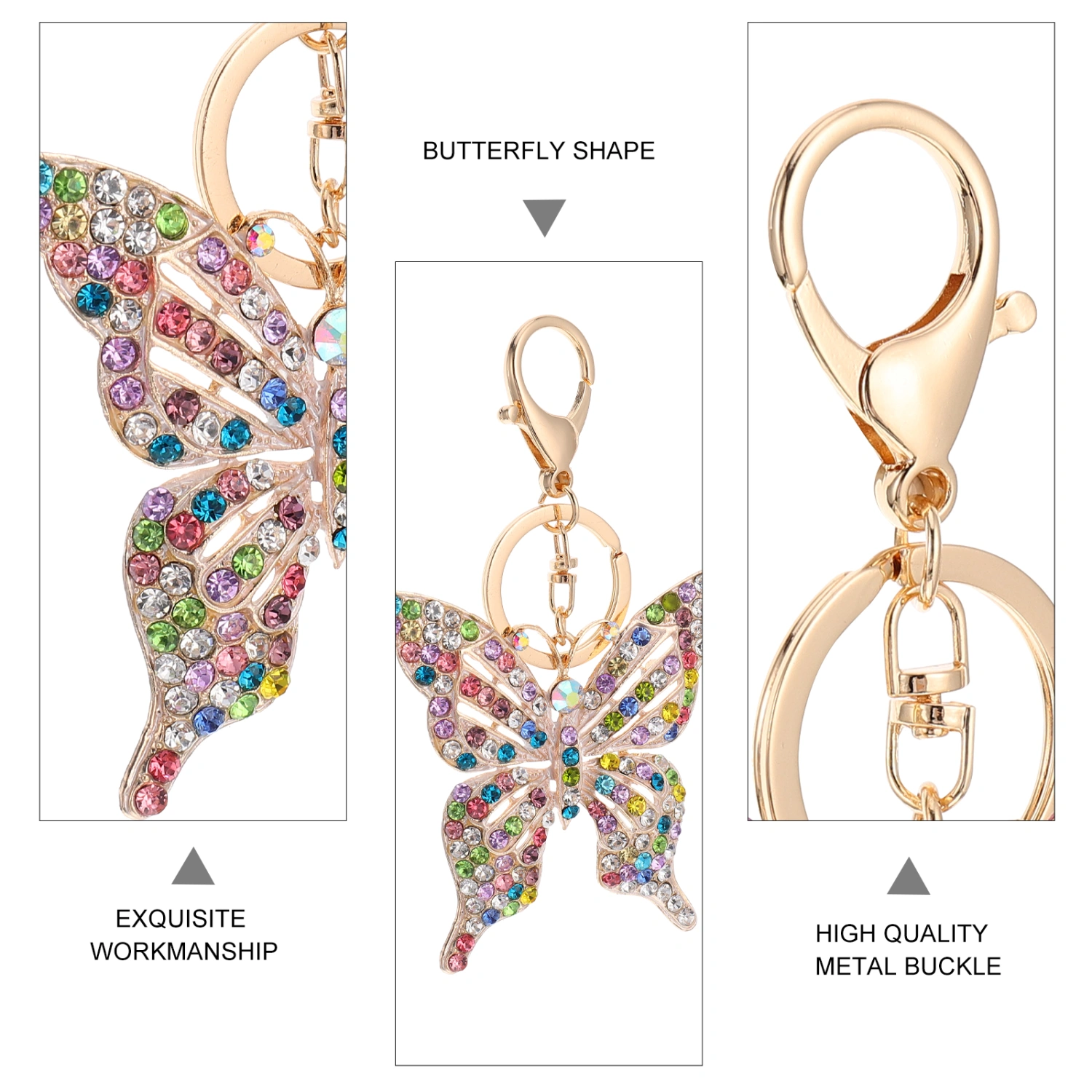 1pc Key Chains Key Chain Pendants Alloy Key Chain Pendant