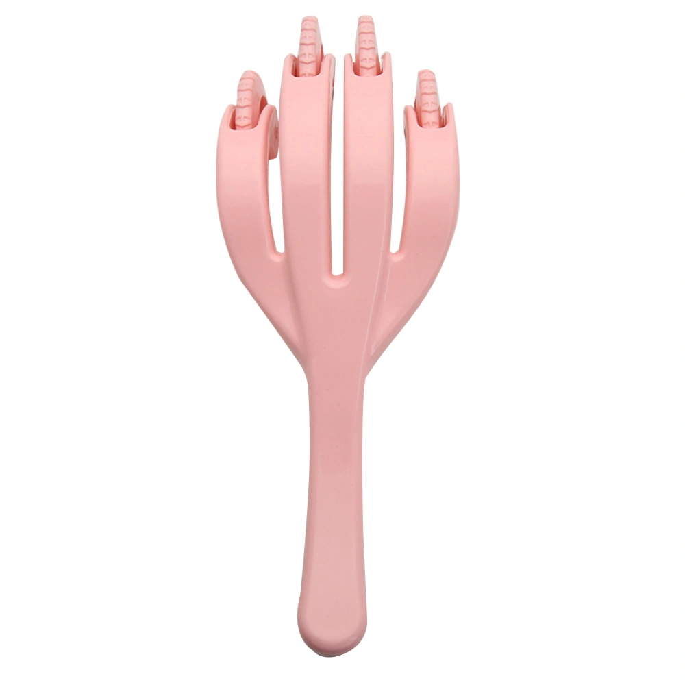 Handheld Four Claws Neck Roller Plastic Manual Self Muscle Massager for Foot Hand Body Head