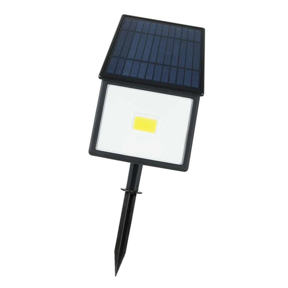 Solar Spotlight Outdoor Lawn Stake Lamp COB Waterproof Flood Lights for Garden Yard Road