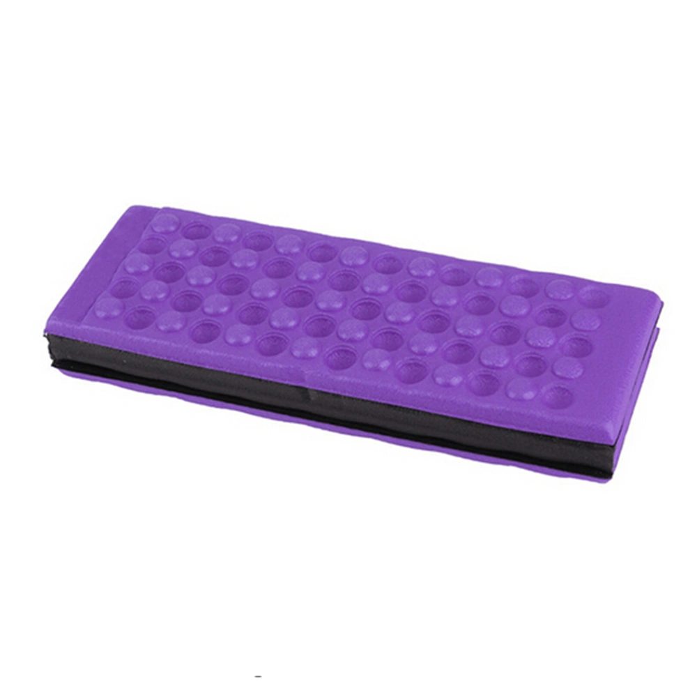 Foldable Outdoor Camping Mat Seat XPE Cushion Portable Waterproof Chair Picnic Mat Pad (Purple)