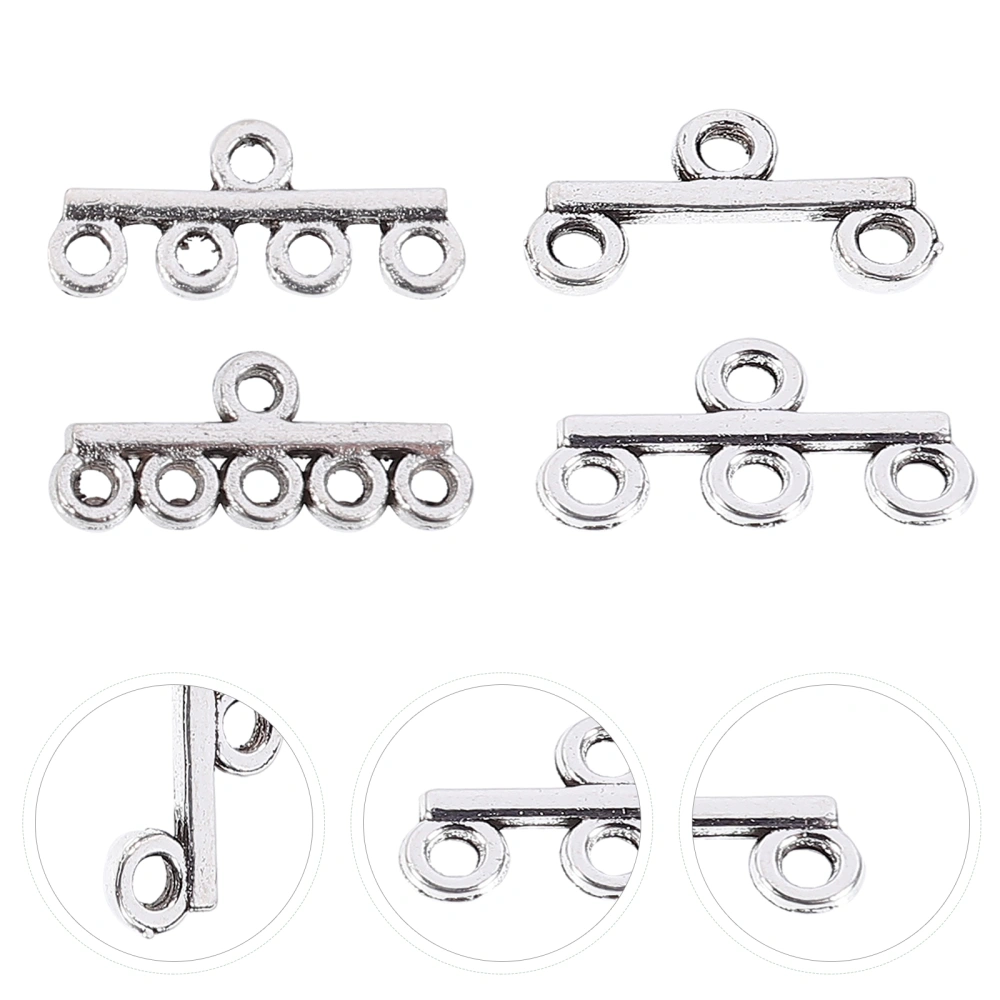 40pcs Necklace Bracelet Alloy Clasps Chain Connectors DIY Jewelry Making Clasps