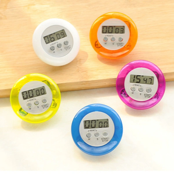 Portable Digital Kitchen Cooking Timer Count Down Up Timer Loud Alarm with LCD Display Screen (Purple)