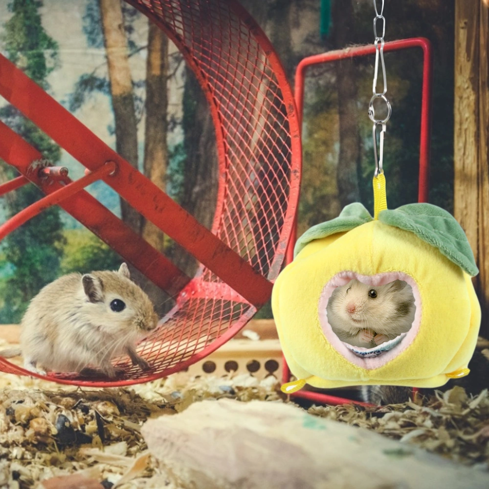 Fruit Design Hamster Sleeping Nest Warm Cotton Sleep Cage Winter Nest Bed