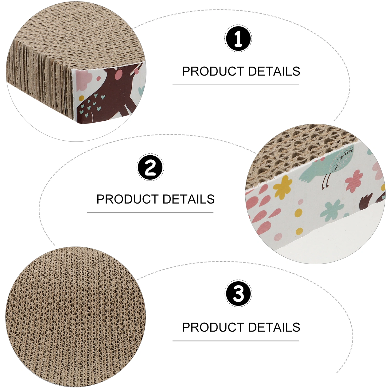 Cat Kitten Corrugated Scratching Board Cat Scratcher Toys Corrugated Board