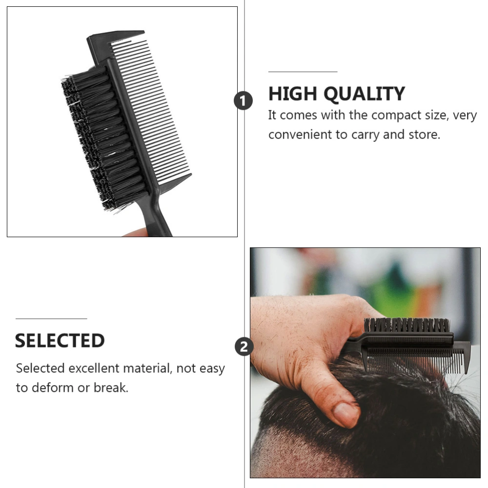 1pc 2 in 1 Comb Hairstyling Tool Multifunctional Brush Comb Broken Hair Comb