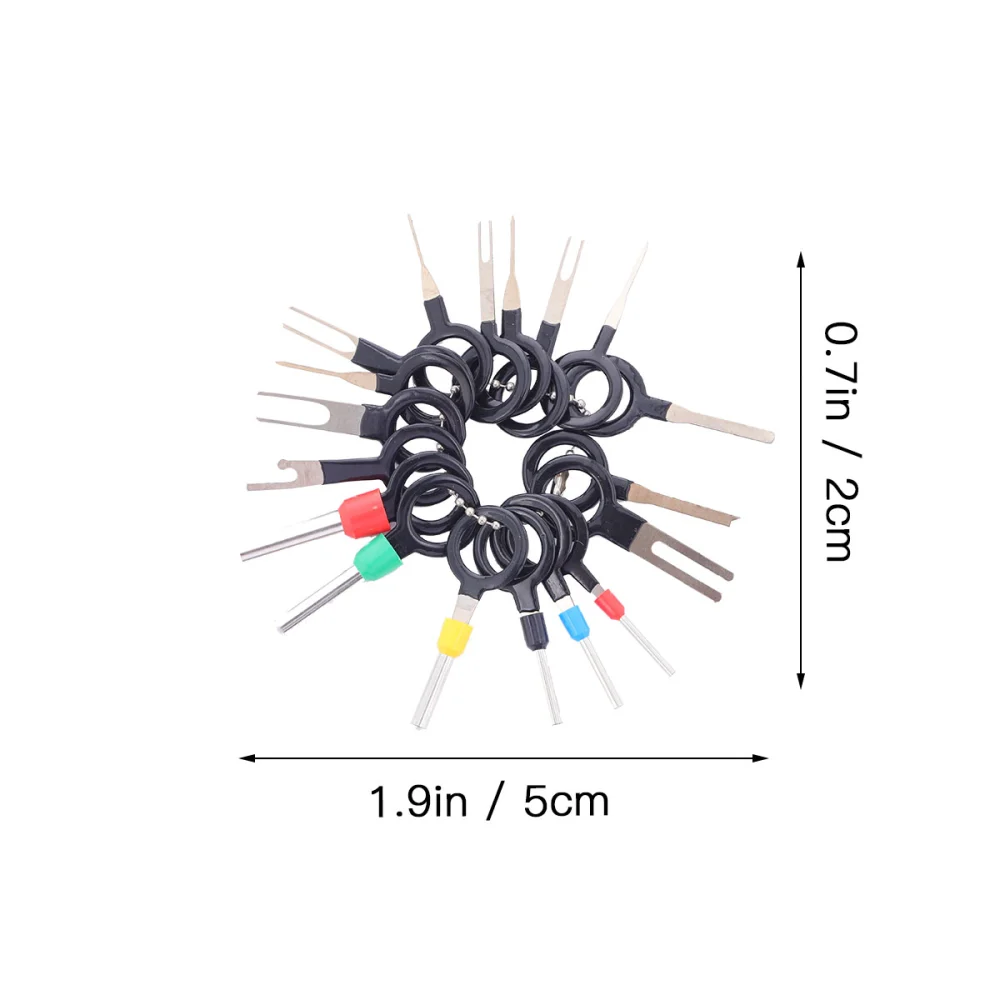 1 Set/41pcs Wire Harness Terminal Extractor Terminal Removal Car Key Tool