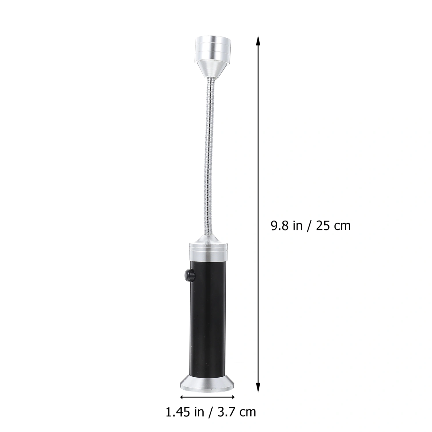 1Pc LED Barbecue Lamp Outdoor Barbecue Lamp Flexible Hose Working Lamp (Black)