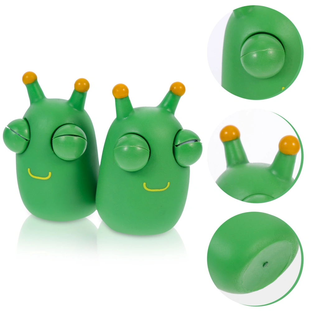 2Pcs Interesting Squeeze Toys Wear-resistant Decompression Toys Portable Anxiety Toys