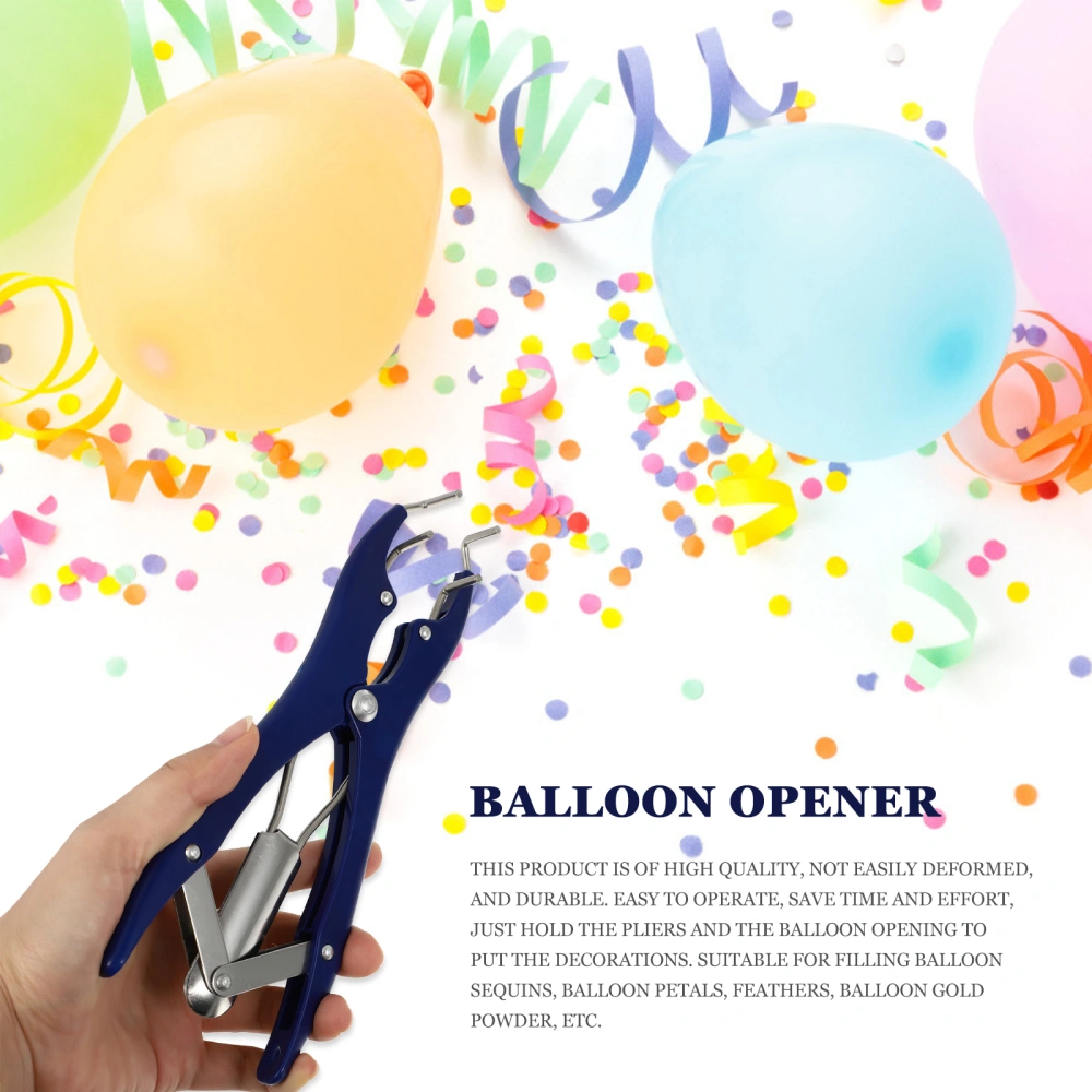 Balloon Expansion Pliers Tool Filling Balloon Opener Equipment (Plastic Handle)