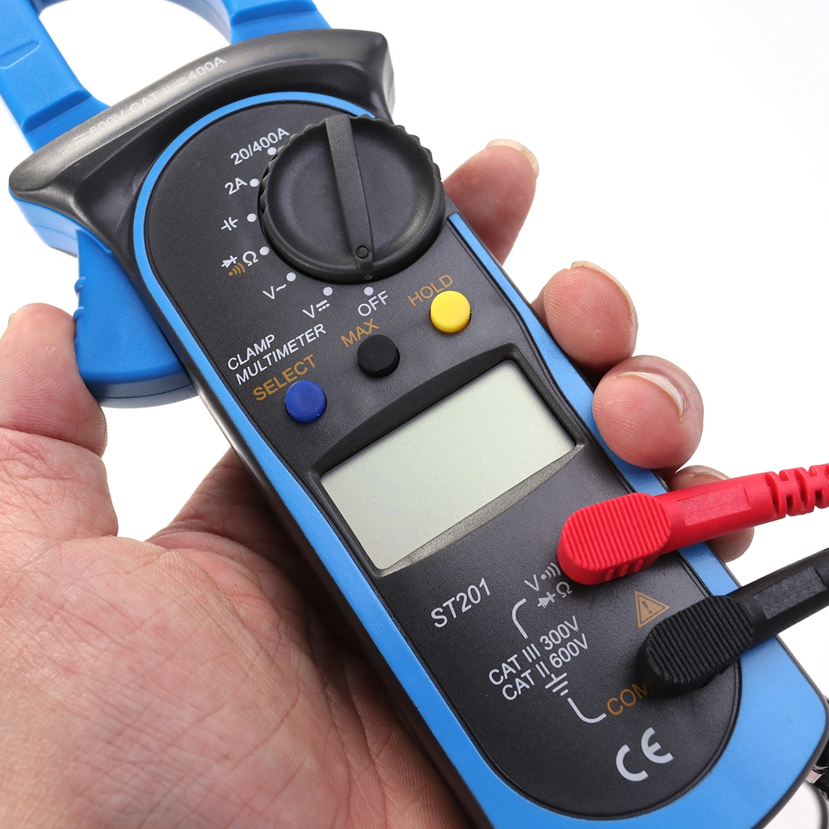 Digital Multimeter Amper Clamp Meter Current Clamp Pincers Current Voltage Tester Test Probe