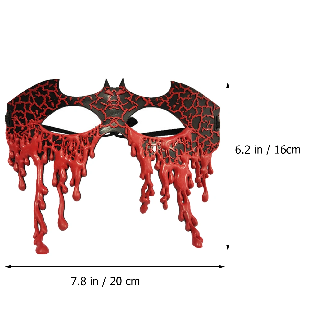 1Pc  Party Mask Masquerade Half Face Mask Party Decor for Halloween Cosplay