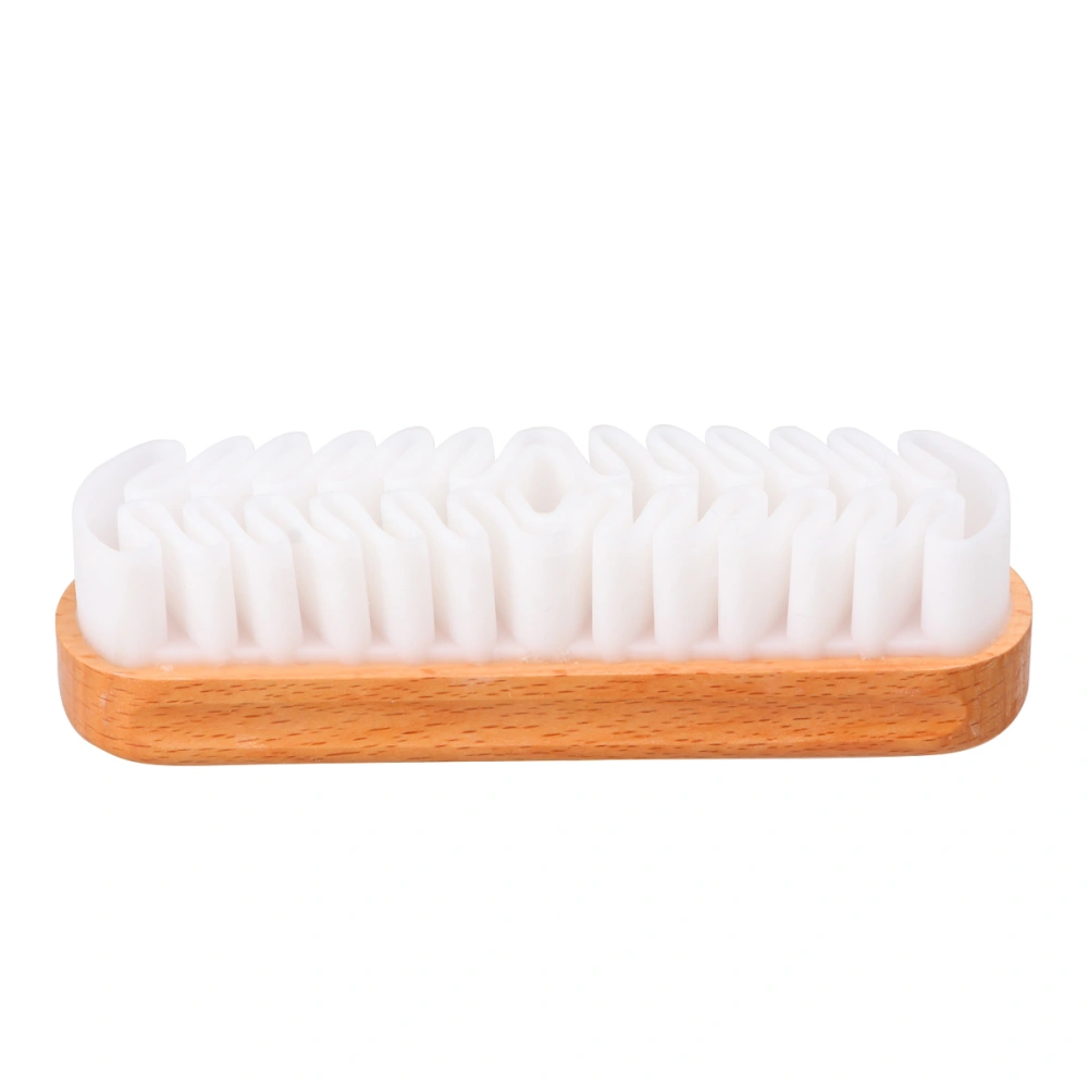 1Pcs Convenient Suede Leather Nubuck Brush Abrasive Rubber Brush Suede Shoe Cleaner Cleaning Brush