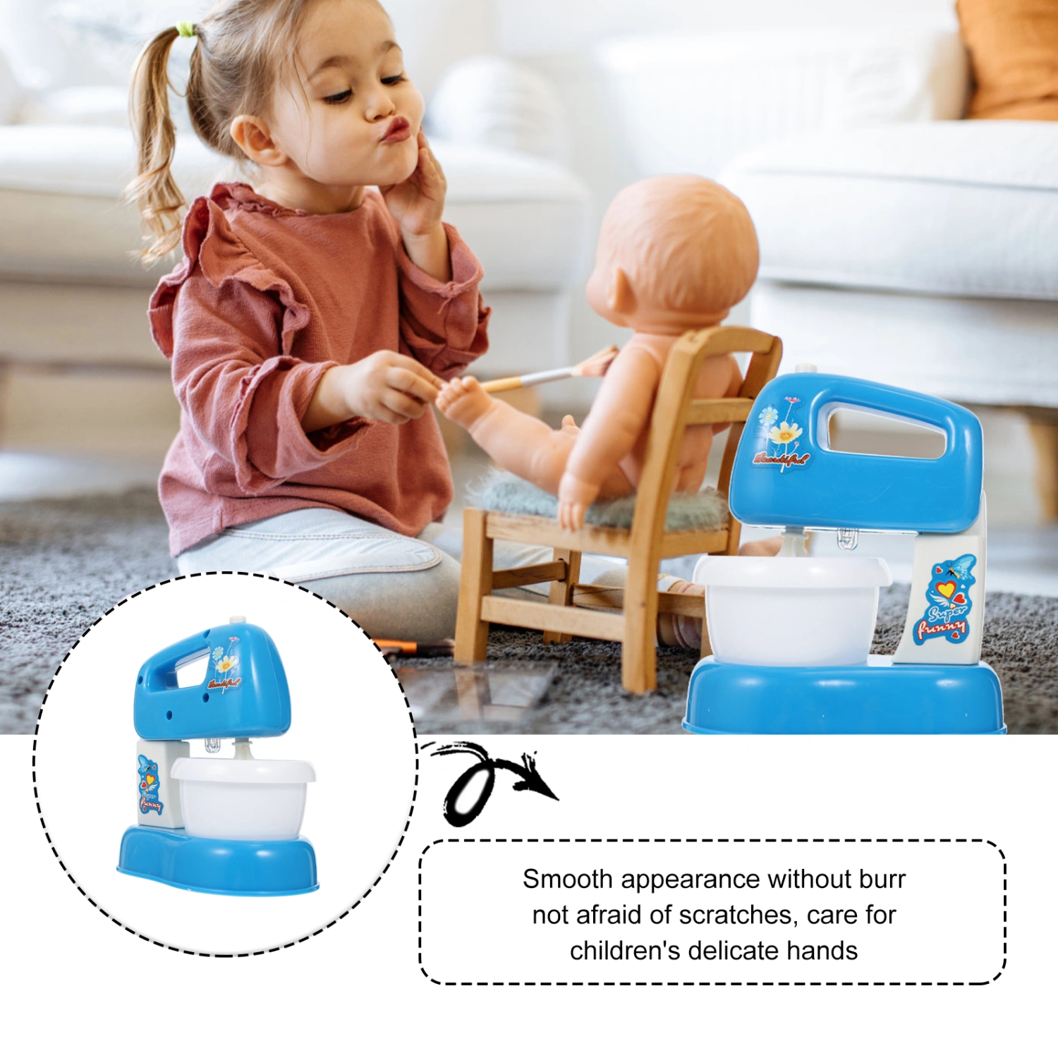 1Pc Simulated Toy Mini Home Appliances Toy for Children without Battery (Random Color)