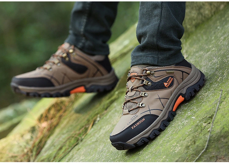 Men Boots Waterproof Ankle Outdoor Backpacking Hiking Walking Shoes