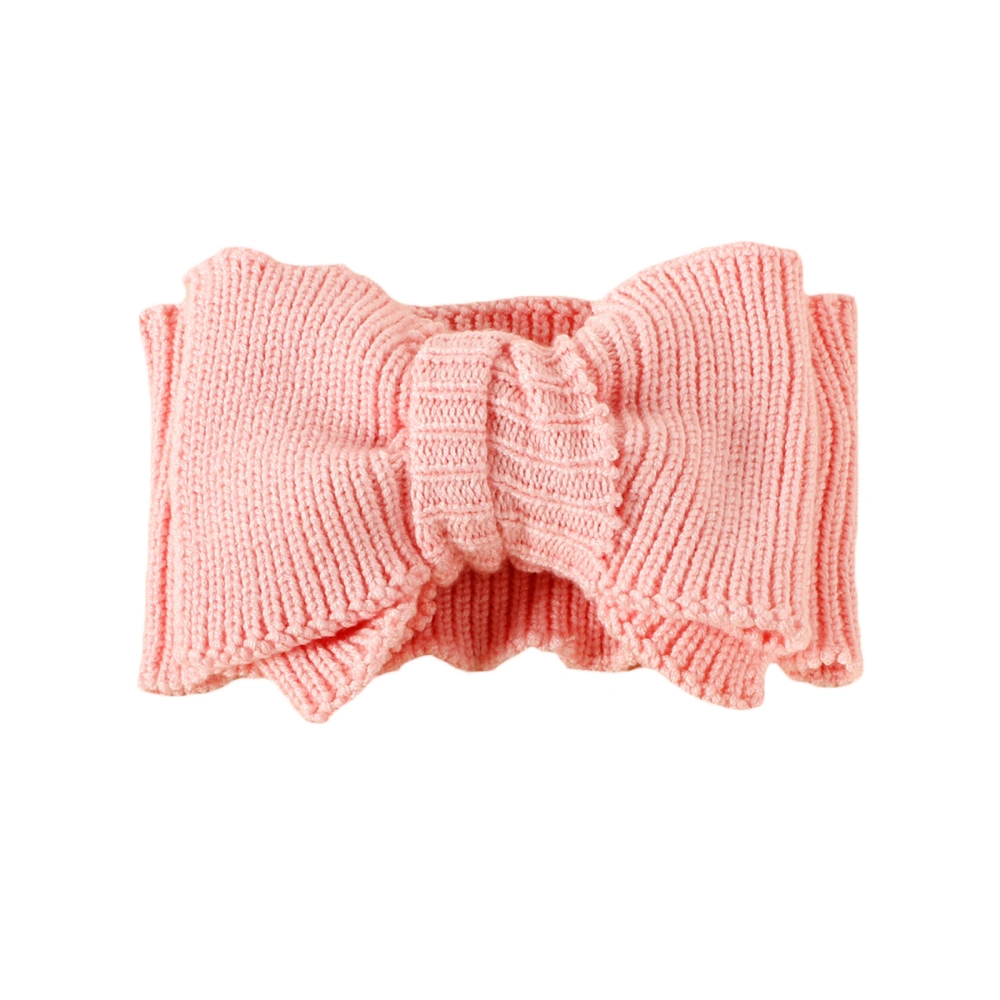 Baby Girls Headband DIY Wool Big Bowknot Toddler Kids Hair Band