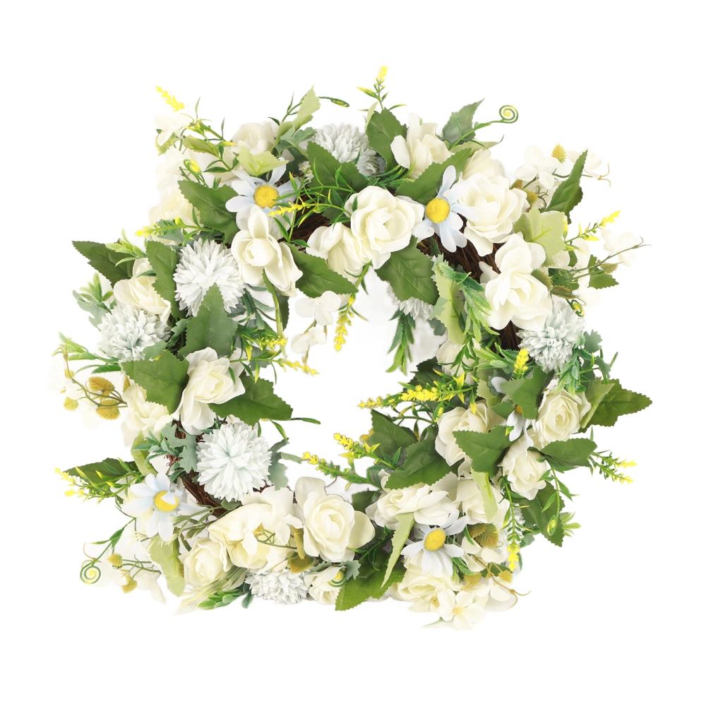 Gardenia Wreath American Holiday Home Decoration Door Hanging