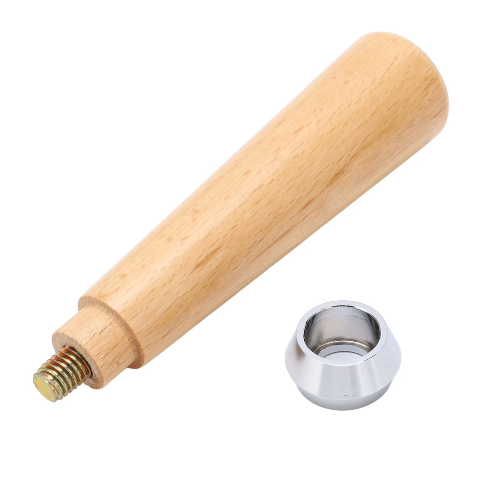 M10 Coffee Filter Handle Comfortable Grip Stable Operation Coffee Portafilter Wood Handle for Cafe Shop Home